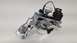 ESTRUTURA FAROL  CITROEN C4 PALLAS 2008 2009 2010 2011 PRATEADO