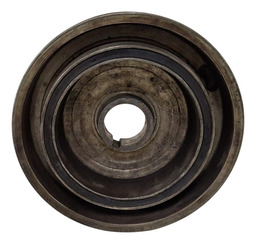 POLIA VIRABREQUIM CITROEN C4 PALLAS 2008 2009 2010 2011