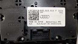 MOLDURA RADIO AUDI A3 1.8 2013 A 2015 PRETO