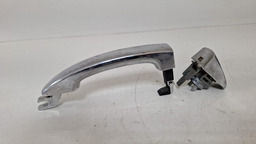 MAÇANETA EXTERNA DIANTEIRO ESQUERDO FORD RANGER 2014 A 2020 PRATA DIANTEIRA