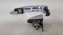 MAÇANETA EXTERNA DIANTEIRO ESQUERDO FORD RANGER 2014 A 2020 PRATA DIANTEIRA