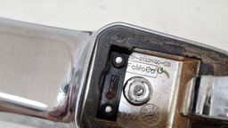 MAÇANETA EXTERNA DIANTEIRO DIRETO FORD RANGER 2014 A 2020 PRETO DIANTEIRA