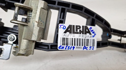 CAVALETE MAÇANETA PORTA TRASEIRO D. FORD RANGER 2014 A 2020 PRETO TRASEIRA