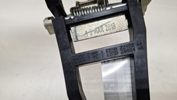 CAVALETE MAÇANETA PORTA TRASEIRO D. FORD RANGER 2014 A 2020 PRETO TRASEIRA