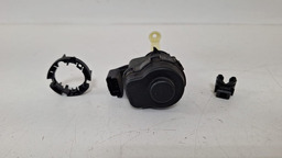 MOTOR REGULADOR FAROL ESQUERDO CITROEN C4 PALLAS 2008 A 2011 PRETO