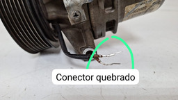 COMPRESSOR AR CONDICIONADO DUSTER OROCH CAPTUR 2.0 2016/