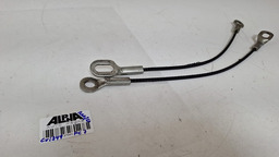 PAR CABO AÇO TAMPA TRASEIRA FORD RANGER 2014 A 2020 PRETO