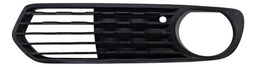 Grade Farol Milha Esquerdo Bmw 118i 2014 2015 Preto