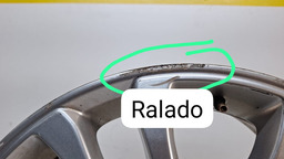 RODA LIGA LEVE ARO 18 VOLVO XC60 3.0 T6 2009 2010 (1) PRATEADO