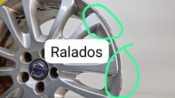 RODA LIGA LEVE ARO 18 VOLVO XC60 3.0 T6 2009 2010 PRATEADO