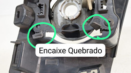 FAROL MILHA DIREITA PEUGEOT EXPERT 2019 2020 BRANCO