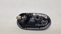 MAÇANETA INTERNA DIANTEIRO E. RENAULT SANDERO 2017 PRATEADO DIANTEIRA