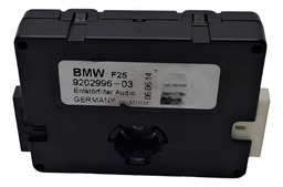 Modulo Amplificador Antena Bmw X3 2013 2014 Preto
