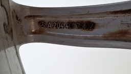 RODA LIGA LEVE ARO 17 MERCEDES C180 CGI 2011 2012 (1) PRATEADO