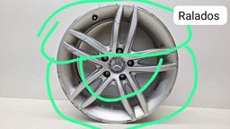 RODA LIGA LEVE ARO 17 MERCEDES C180 CGI 2011 2012 (2) PRATEADO