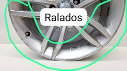 RODA LIGA LEVE ARO 17 MERCEDES C180 CGI 2011 2012 (3) PRATEADO