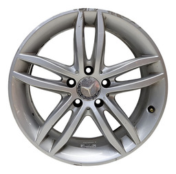 Roda Liga Leve Aro 17 Mercedes C180 Cgi 2011 2012 Prateado