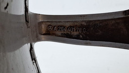 RODA LIGA LEVE ARO 17 MERCEDES C180 CGI 2011 2012 PRATEADO