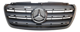 Grade Parachoque Dianteiro Mercedes Sprinter 417 2023 2024 Prateado Fosco