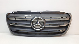 GRADE PARACHOQUE DIANTEIRO MERCEDES SPRINTER 417 2023 2024 PRATEADO FOSCO
