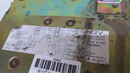 TACÓGRAFO DIGITAL RENAULT MASTER 2004 2005 PRETO