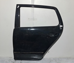 PORTA TRASEIRA ESQUERDA VW FOX 2010 A 2021 COM DETALHE ESQUERDO PRETO