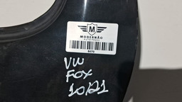 PORTA TRASEIRA ESQUERDA VW FOX 2010 A 2021 COM DETALHE ESQUERDO PRETO