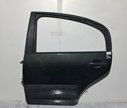 PORTA TRASEIRA ESQUERDA  VW POLO 2002 A 2014 COM DETALHE ESQUERDO PRETO