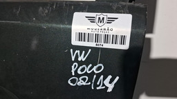 PORTA TRASEIRA ESQUERDA  VW POLO 2002 A 2014 COM DETALHE ESQUERDO PRETO
