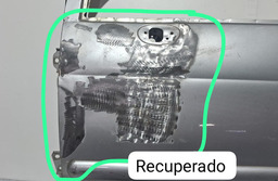 PORTA DIANTEIRA ESQUERDO CHERY QQ 2011 A 2014 COM DETALHE ESQUERDA PRATEADO