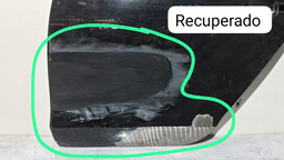 PORTA TRASEIRA ESQUERDA VW JETTA 2011 A 2016 COM DETALHE ESQUERDO PRETO