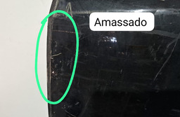 PORTA TRASEIRA ESQUERDA GM CAPTIVA 2008 A 2012 COM DETALHE ESQUERDO PRETO