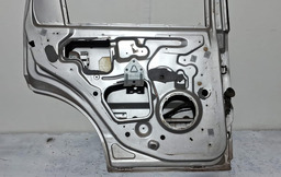 PORTA TRASEIRA ESQUERDA FORD ECOSPORT 2003 A 2012 C/DETALHE ESQUERDO PRATEADO