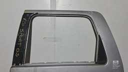 PORTA TRASEIRA ESQUERDA FORD ECOSPORT 2003 A 2012 C/DETALHE ESQUERDO PRATEADO