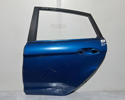 PORTA TRASEIRA ESQUERDA FORD NEW FIESTA 2012 A 2017 DETALHE ESQUERDO AZUL