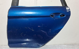 PORTA TRASEIRA ESQUERDA FORD NEW FIESTA 2012 A 2017 DETALHE ESQUERDO AZUL