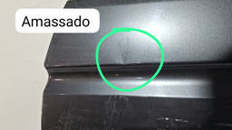 PORTA TRASEIRA ESQUERDA HONDA FIT 2015 A 2021 COM DETALHE ESQUERDO PRETO