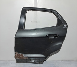 PORTA TRASEIRA ESQUERDA FORD ECOSPORT 2013 A 2022 C/DETALHE ESQUERDO PRETO