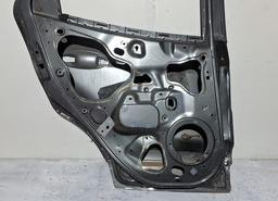 PORTA TRASEIRA ESQUERDA FORD ECOSPORT 2013 A 2022 C/DETALHE ESQUERDO PRETO
