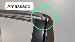 PORTA TRASEIRA DIREITA TOYOTA SW4 2006 A 2015 COM DETALHE PRATEADO