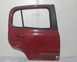 PORTA TRASEIRA DIREITA FIAT UNO VIVACE 2011 A 2019 C/DETALHE DIREITO VERMELHO