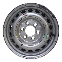 Roda Ferro Mercedes Sprinter 415 Aro 16 Prateado
