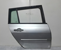 PORTA TRASEIRA DIREITA RENAULT MEGANE GRAND TOUR 2007 A 2013 DIREITO PRATEADO