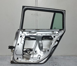 PORTA TRASEIRA DIREITA RENAULT MEGANE GRAND TOUR 2007 A 2013 DIREITO PRATEADO