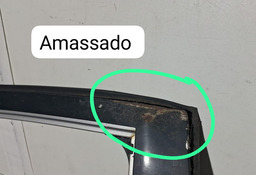 PORTA TRASEIRA DIREITA HYUNDAI SONATA 2011 A 2014 C/DETALHE PRATEADO