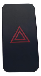 BOTÃO PISCA ALERTA TOYOTA COROLLA 2009 A 2014 (3) PRETO