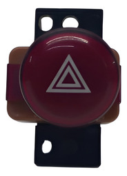 BOTÃO PISCA ALERTA HONDA NEW CIVIC 2007 A 2011 VERMELHO