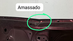 PORTA TRASEIRA DIREITA HONDA HRV 2015 A 2020 COM DETALHE DIREITO VERMELHO