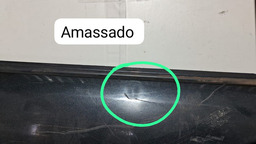 PORTA TRASEIRA DIREITA RENAULT MEGANE 1998 A 2005 C/DETALHE  DIREITO PRETO