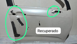 PORTA DIANTEIRA DIREITA CITROEN C3 2013 A 2019COM DETALHE DIREITO BRANCO